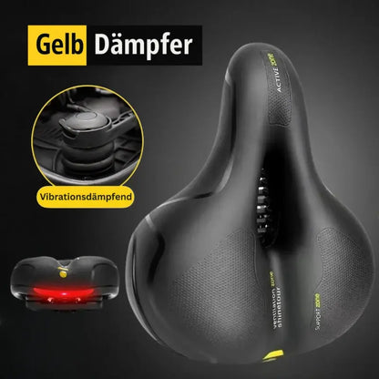 Ergonomischer Comfort Sattel mit Dämpfer
