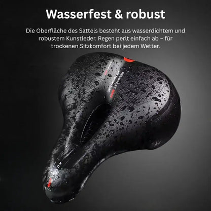 Ergonomischer Comfort Sattel mit Dämpfer